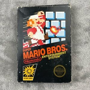 Super Mario Bros Nintendo NES Authentic Original Tested Retro Vintage Game CIB